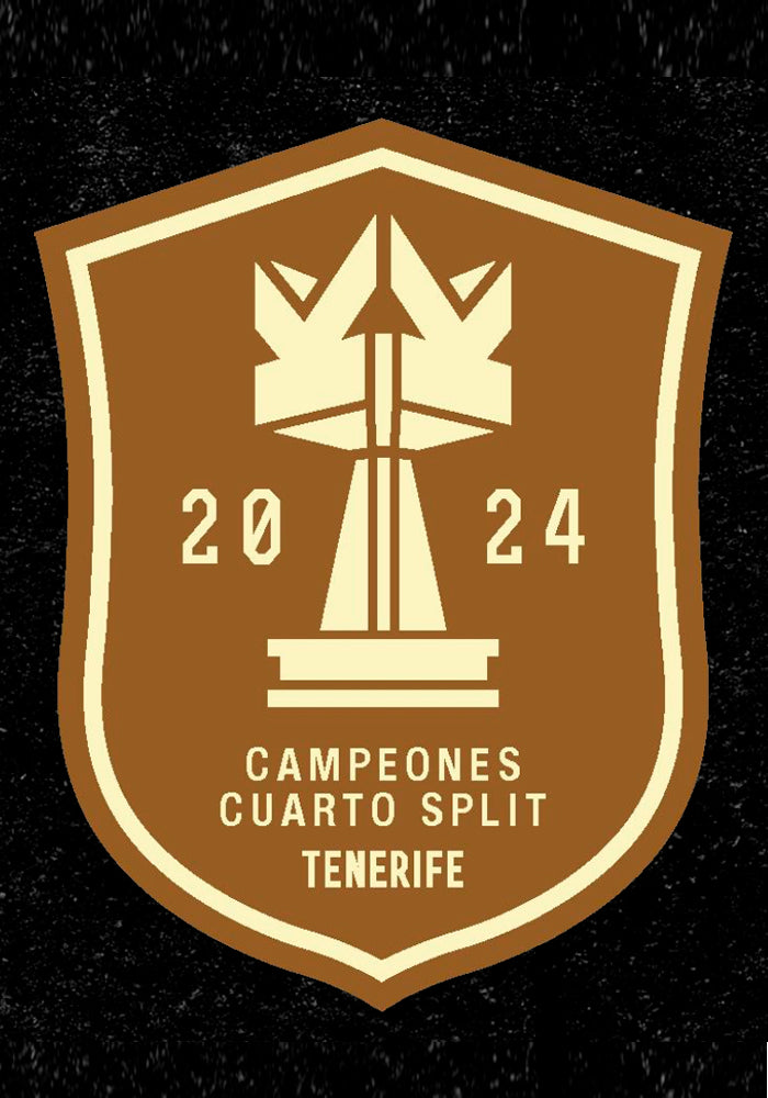Parche + corona de campeón Split 4