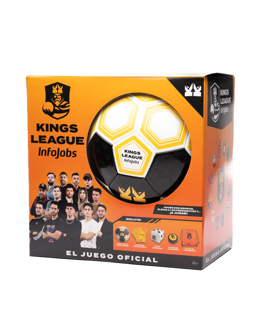 IMC Toys - Juego de futbol oficial Kings League recrea un partido