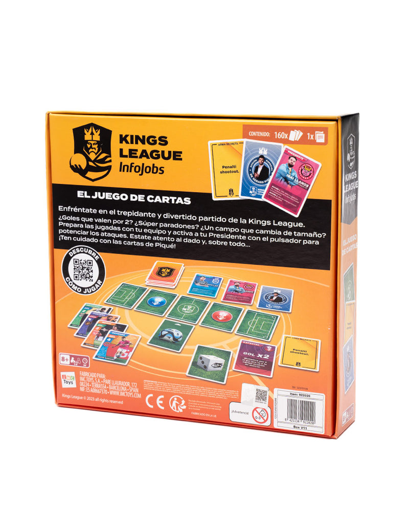IMC Toys Juego de Cartas Kings League- El Primer Juego de Cartas