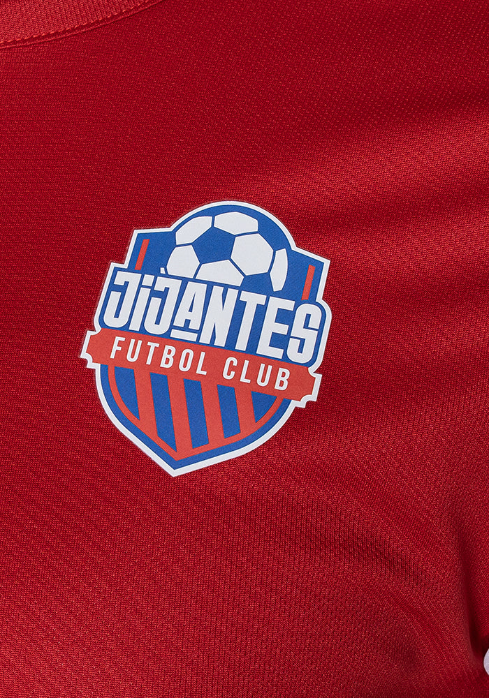 Jijantes FC Training Shirt 2022-2023 Power Red-White