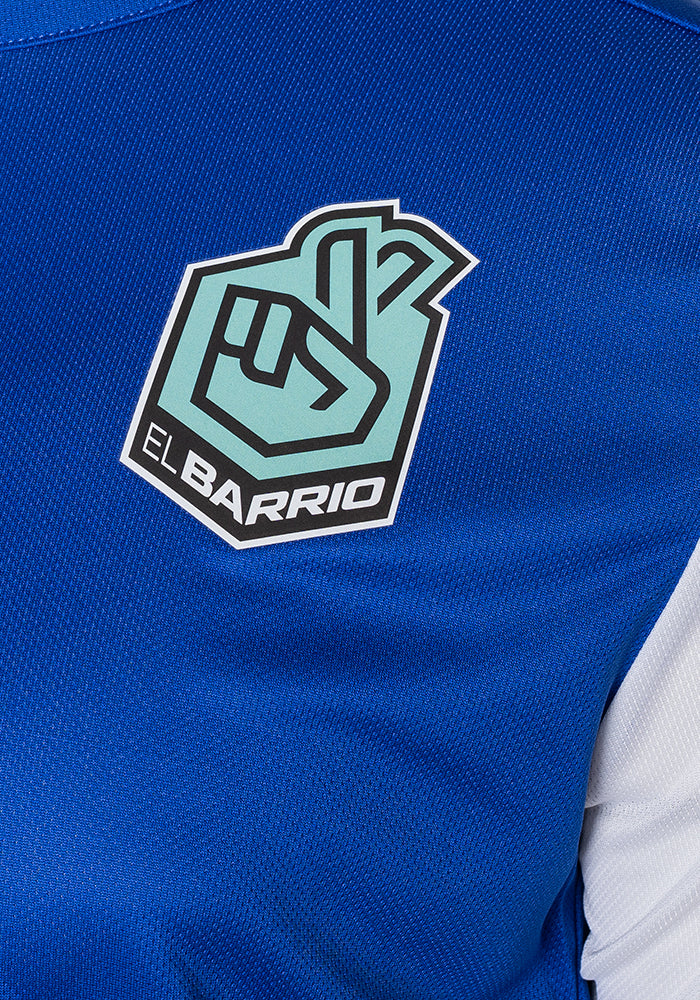 
            
                Load image into Gallery viewer, El Barrio Training Shirt 2022-2023 Royal Blue-White
            
        