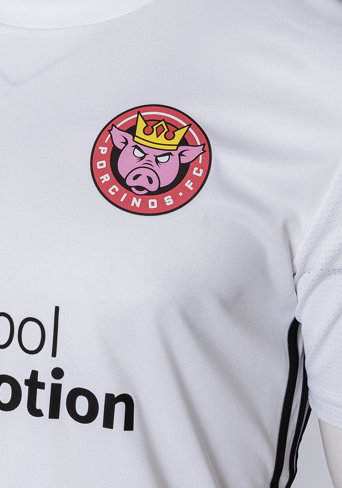 
            
                Cargar imagen en el visor de la galería, Camiseta Porcinos FC Training 2022-2023 White-Black
            
        