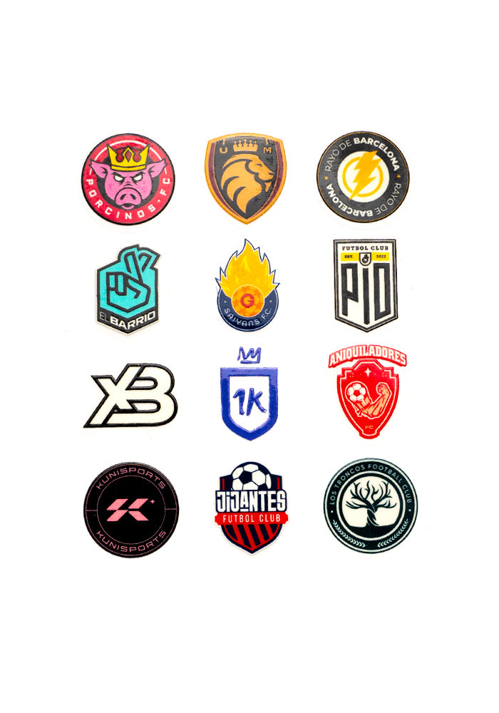 
            
                Cargar imagen en el visor de la galería, Stickers oficiales Kings League
            
        