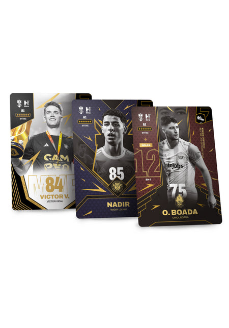 Cartas oficiales Kings League - Starter Pack (Album + 3 Sobres)