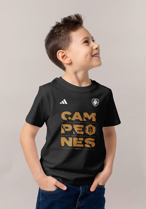 
            
                Load image into Gallery viewer, Ultimate Móstoles Champion Kings Cup 2023 Child T-Shirt
            
        