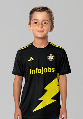 Camiseta de juego oficial Rayo de Barcelona 2024 Niño